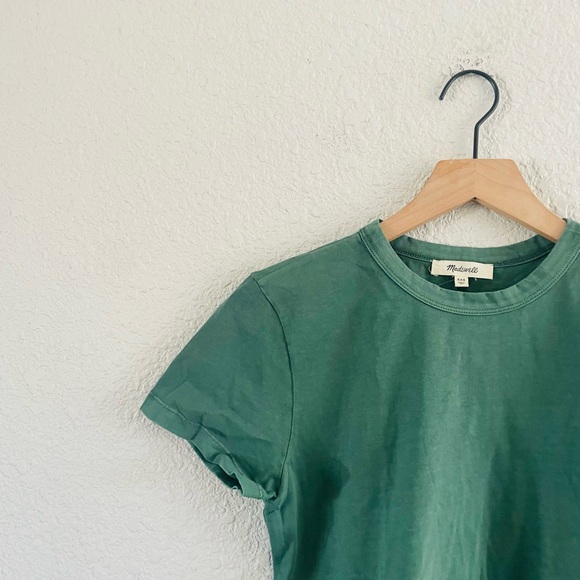 Madewell The Perfect Crewneck Tee in Allday Jersey Cotton NWT - Picture 2 of 9